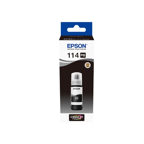 Tinteiro Epson 114 Preto Photo C13T07B140 70ml