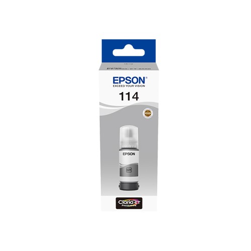 Tinteiro Epson 114 Cinzento C13T07B540 70ml