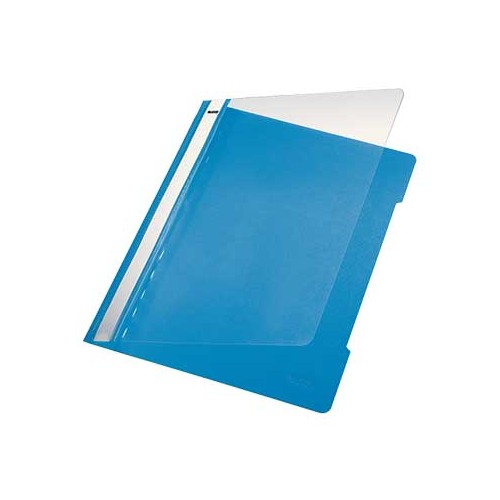 Classificador Plastico Capa Transp Leitz 4191 Azul Claro - 25 uidades