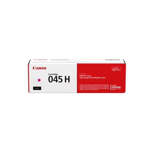 Toner Canon 045H Magenta 1244C002 - Alta Capacidade