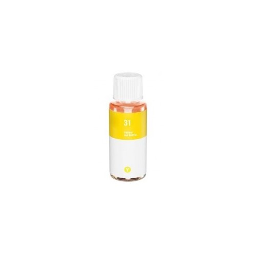 Tinteiro Compatível para HP 31 Amarelo 1VU28A 70ml