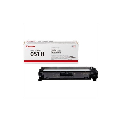 Toner Canon 051H Preto 2169C002 - Alta Capacidade