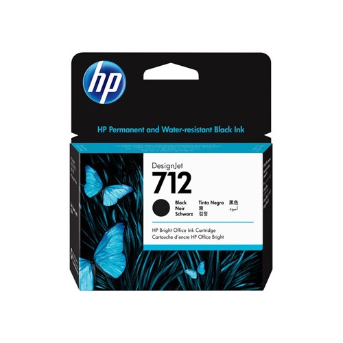 Tinteiro HP 712 Preto 3ED71A  80ml