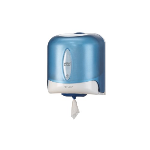 Dispensador Toalhas Rolo TORK M4 Reflex Cor Azul