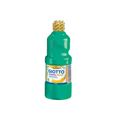 Guache Liquido Giotto Escolar 500ml Verde Escuro