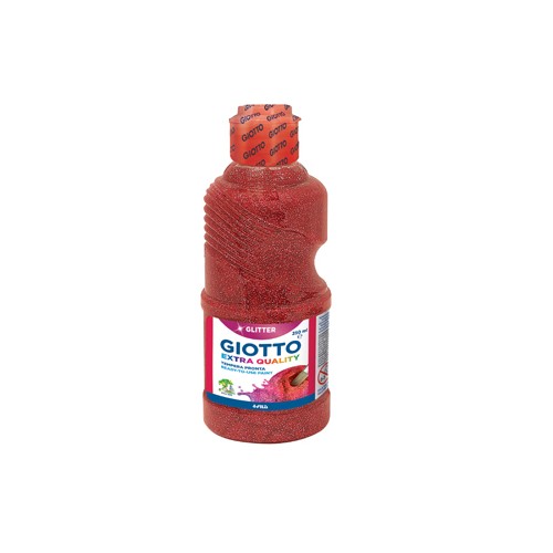 Guache Liquido Giotto Glitter 250ml Vermelho