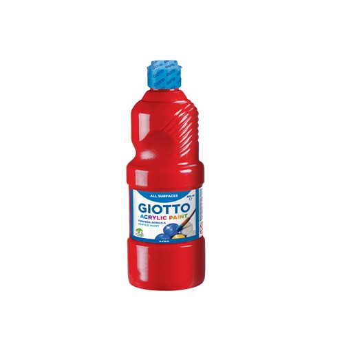 Guache Liquido Giotto Acrilico 500ml Vermelho