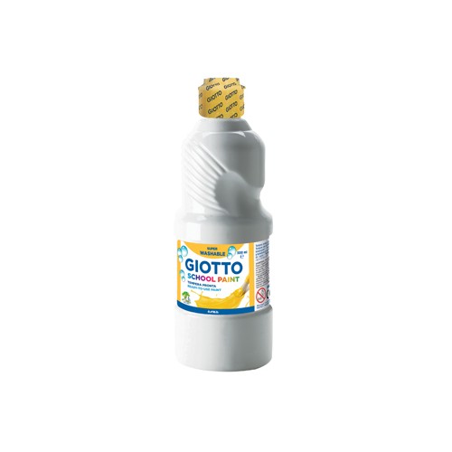 Guache Liquido Giotto Escolar 500ml Branco