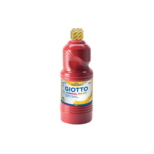 Guache Liquido Giotto Escolar 1 Litro Vermelho