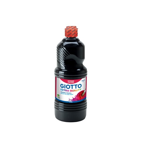 Guache Liquido Giotto Extra 1 Litro Preto