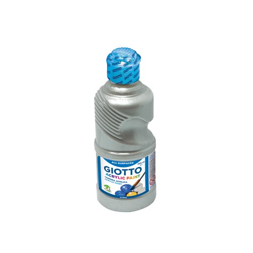 Guache Liquido Giotto Acrilico 250ml Prata