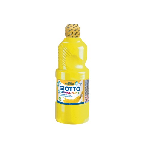 Guache Liquido Giotto Escolar 500ml Amarelo