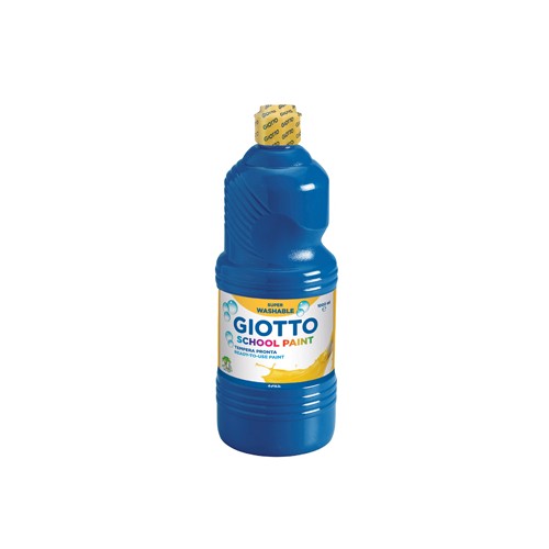 Guache Liquido Giotto Escolar 1 Litro Azul Escuro