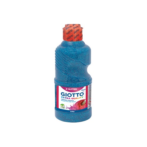 Guache Liquido Giotto Glitter 250ml Azul