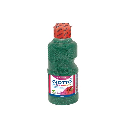 Guache Liquido Giotto Glitter 250ml Verde