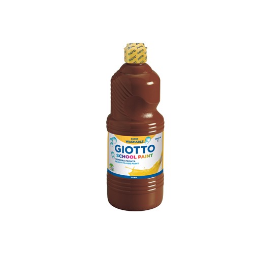 Guache Liquido Giotto Escolar 1 Litro Castanho