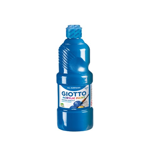 Guache Liquido Giotto Acrilico 500ml Azul