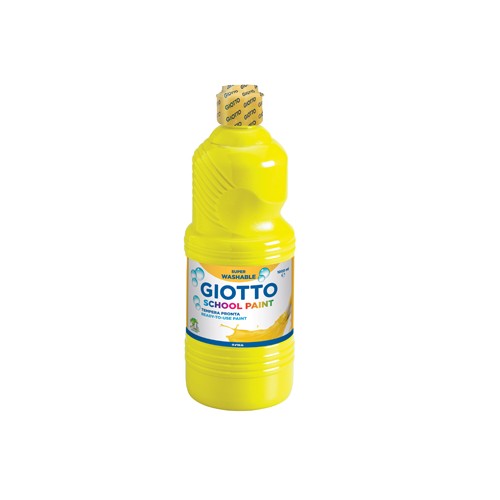 Guache Liquido Giotto Escolar 1 Litro Amarelo