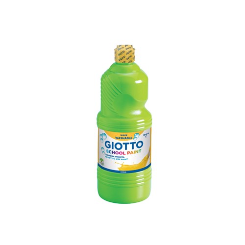 Guache Liquido Giotto Escolar 1 Litro Verde