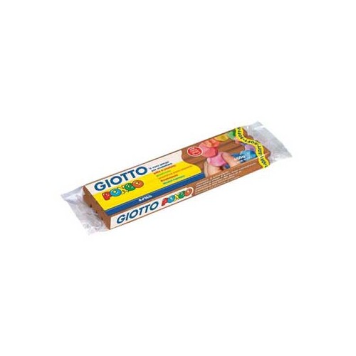 Plasticina Giotto Pongo Soft 450gr Castanho Claro