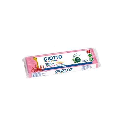 Plasticina Giotto Patplume 350gr Rosa