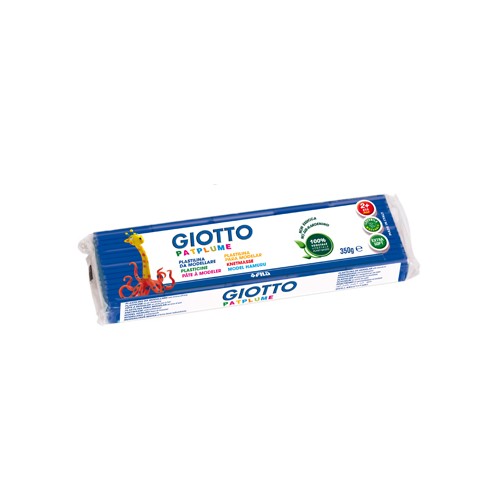 Plasticina Giotto Patplume 350gr Azul Escuro