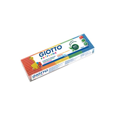 Plasticina Giotto Patplume Conjunto Sortido 10x50gr