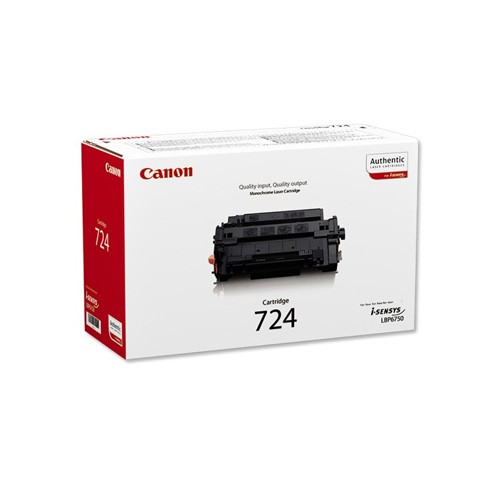 Toner Canon 724 Preto 3481B002