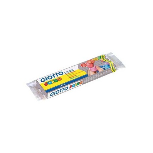 Plasticina Giotto Pongo Soft 450gr Cinzento