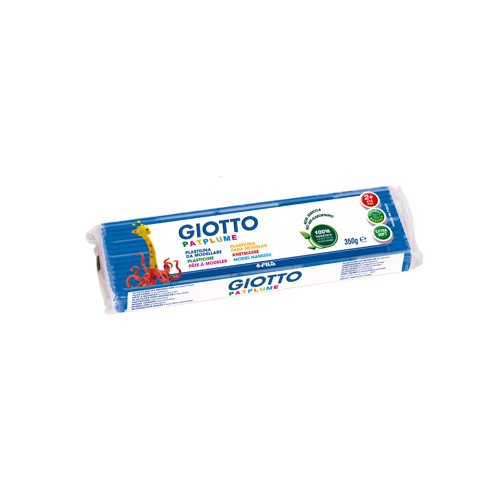 Plasticina Giotto Patplume 350gr Azul Claro