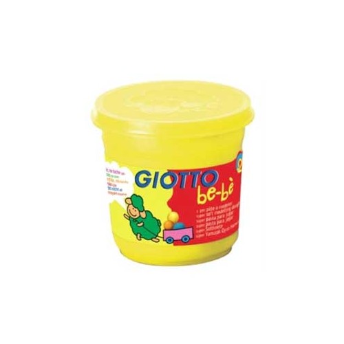 Pasta Modelar Giotto Be-Be 220gr Amarelo