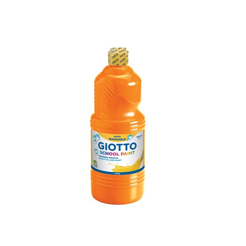 Guache Liquido Giotto Escolar 1 Litro Laranja