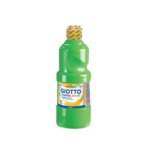 Guache Liquido Giotto Escolar 500ml Verde