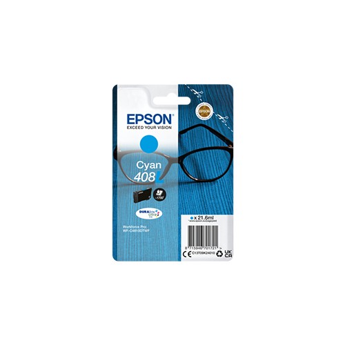 Tinteiro Epson 408L Azul C13T09K24010 21.6ml