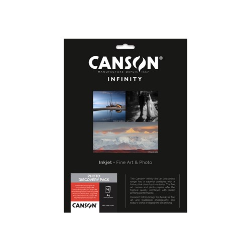 Papel Canson Infinity Discovery Pack Photo A4 9 Folhas