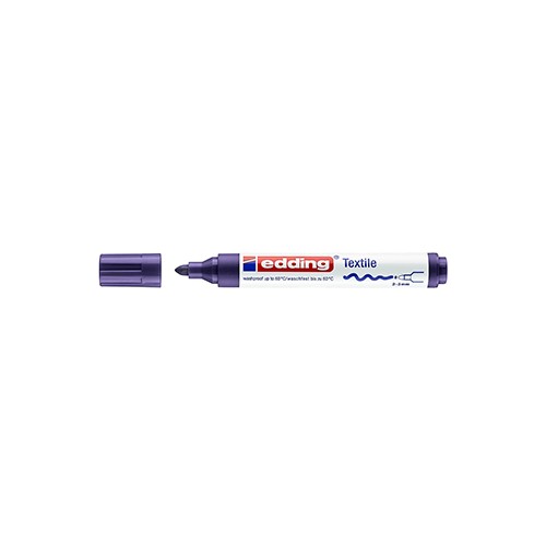 Marcador Tecidos Edding 4500 Violeta - 2 unidades