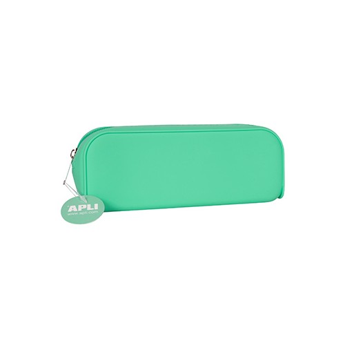 Estojo Silicone Apli Soft Nordic Verde - 2 unidades