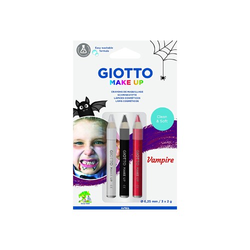 Lápis Facial Giotto Vampiro 3 Cores