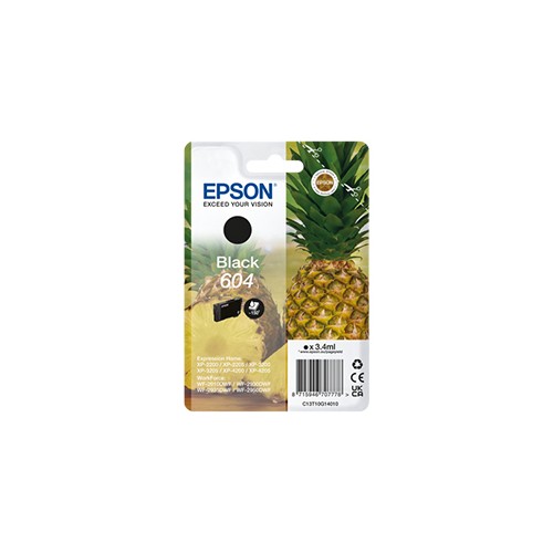 Tinteiro Epson 604 Preto C13T10G14010 3,4ml