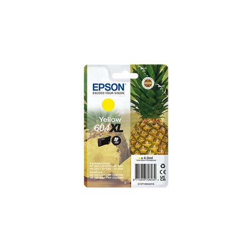 Tinteiro Epson 604XL Amarelo C13T10H44010 4ml