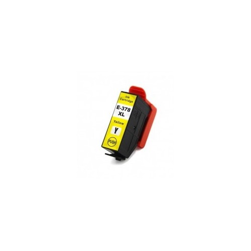 Tinteiro Compatível para Epson 378XL Amarelo C13T37944010 9,3ml