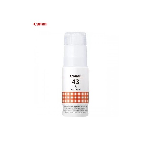 Tinteiro Canon GI-43 Vermelho 60ml (GI43R, 4716C001)