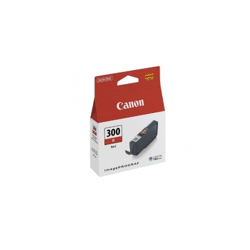 Tinteiro Canon PFI300 Vermelho 14,4ml (4199C001, PFI-300R)