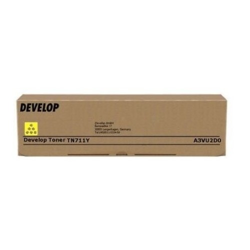 Toner Develop TN711Y Amarelo (A3VU2D0, TN-711Y)