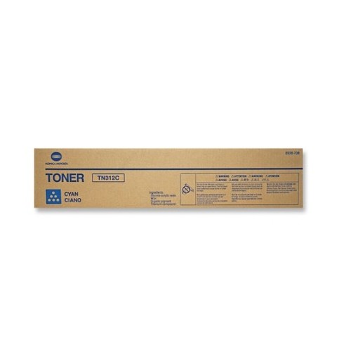 Toner Konica Minolta Bizhub TN-312C Azul (TN312C, 8938708)