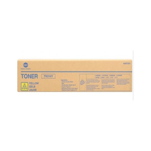 Toner Konica Minolta TN-314Y Amarelo (TN314Y, A0D7251)