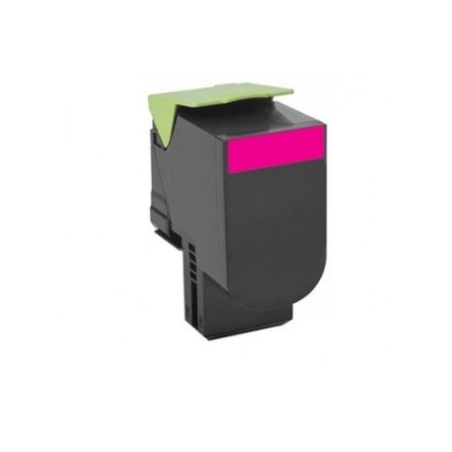 Toner Compatível para Lexmark 78C0X30 Magenta - Alta Capacidade