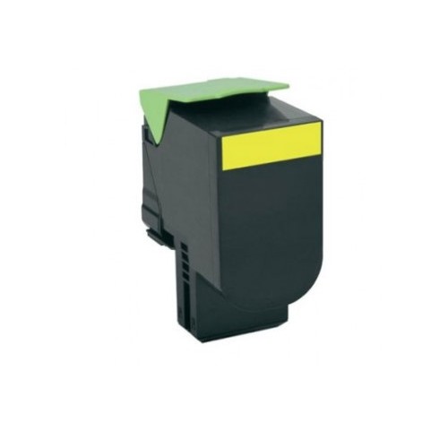 Toner Compatível para Lexmark 78C20Y0 Amarelo