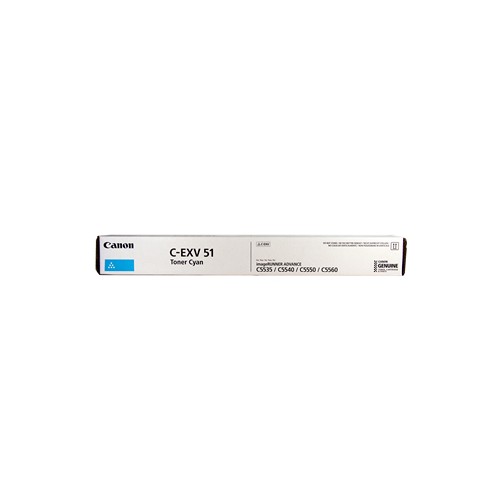 Toner Canon C-EXV51C Azul 0482C002