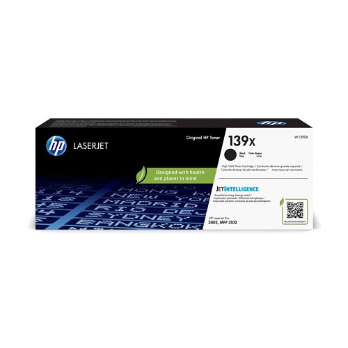 Toner HP 139X Preto W1390X